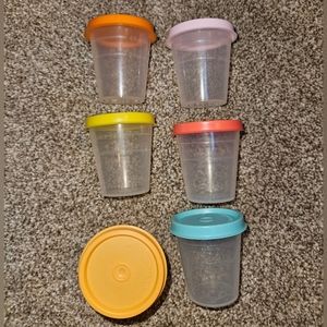 Brand new tupperware.